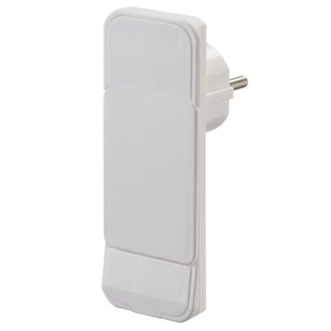 SMART PLUG stekker UTE compatibel (SHUKO) zonder kabel wit