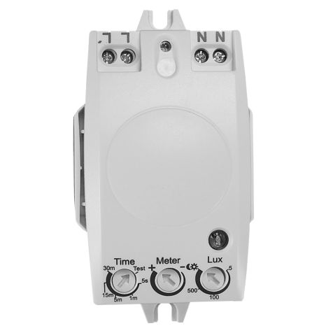 McGuard HF EB Détecteur de mouvement intégré en plastique blanc, 230V AC, IP 40
