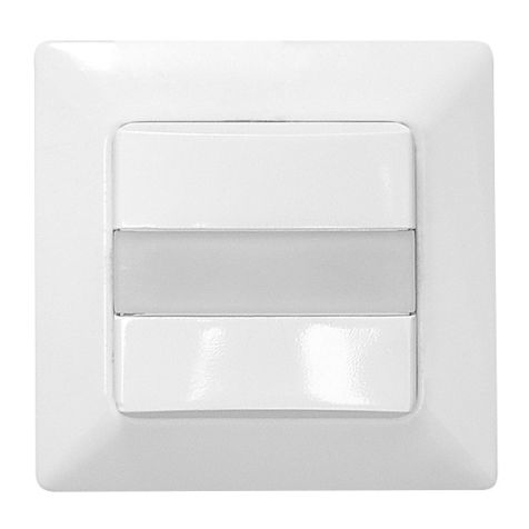 McGuard UP Détecteur de mouvement intégré en plastique blanc, 220-240 V AC