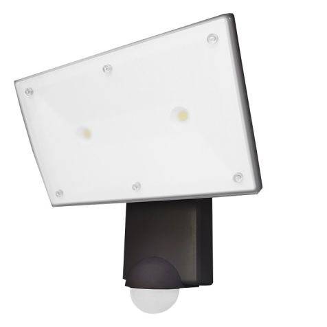 McGUARD LED RL300Asw IP44 ZWART met Detector