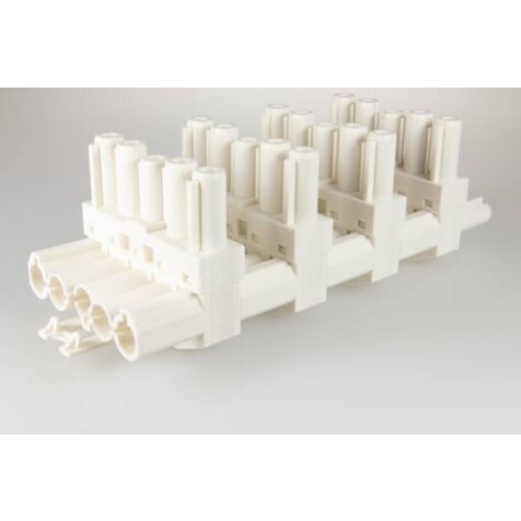 AC166 GVT 6 splitter, 5-pôles, 1 in 5 out, blanc