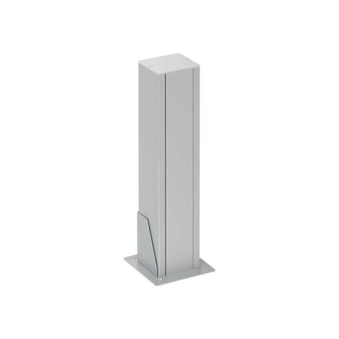 K45 Mini-colonne NÂ°1B 70x60mm 1 face 6x - H 315mm - Alumi