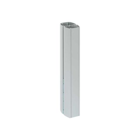 K45 Prolongation colonne NÂ°7 ovale 2 faces - 50 cm - Alumini