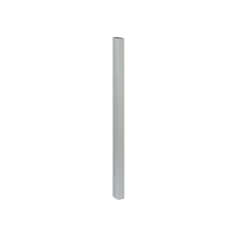 K45 Prolongation colonne NÂ°7 ovale 2 faces - 1,5 m - Alumin