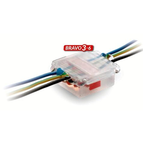 Bravo 3-6 Système de raccordement autobloquant et monobloc.