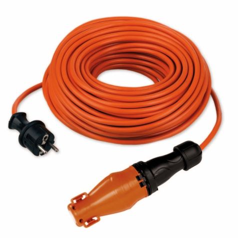 Câble ralonge Powerschell 20m H05VV 3G1,5mm² orange