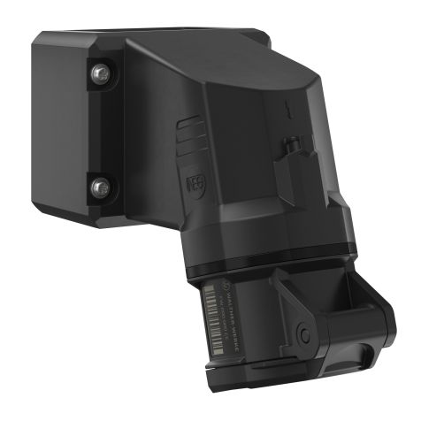 NEO Socle de prise mural 16A 4P 8h IP54 500V avec pince à ressort et socle pivotant