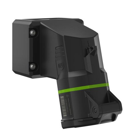 NEO Socle de prise mural 16A 5P 10h IP54 >50-500V avec pince à ressort et socle pivotant