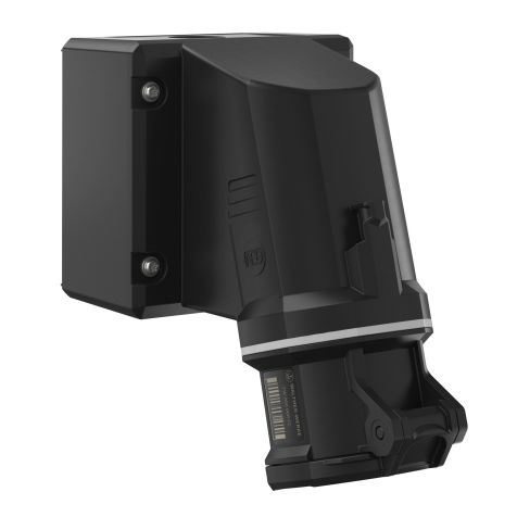 NEO wandstopcontact 32A 4P 1h IP54 1000V met indrukklemmenblok en draaibare voet