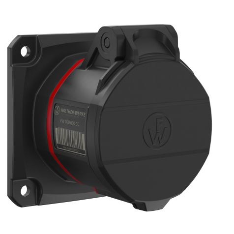 NEO Prise encastrée Droit 16A 5P 3h IP54400 440V avec cages à  ressort