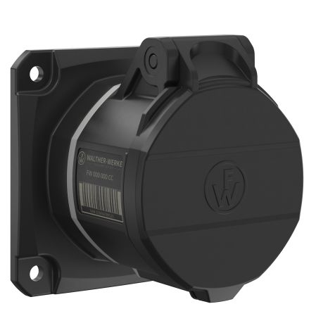 NEO Prise encastrée Droit 16A 5P 12h IP54 1000V avec cages à  ressort