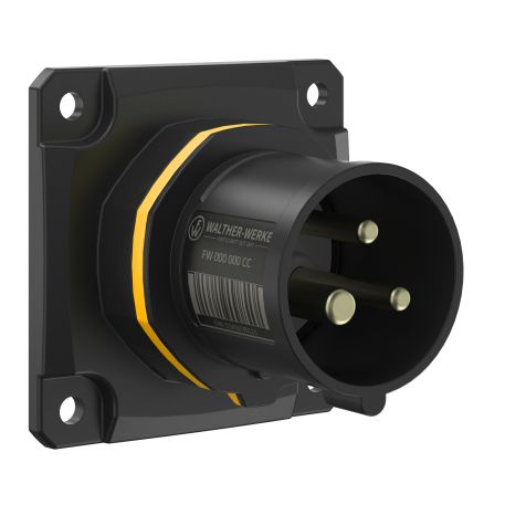 NEO Toestelstekker Recht 16A 3P 4h IP54 130V met schroefaansluiting