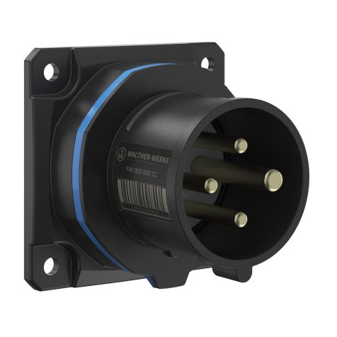 NEO Toestelstekker Recht 16A 4P 9h IP54 230V met veerklem