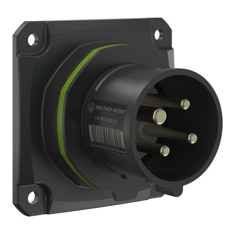 NEO Toestelstekker Recht 16A 4P 2h IP54 >50-500V met veerklem