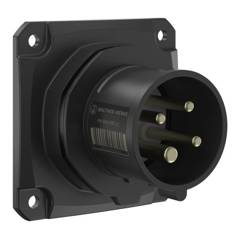 NEO Toestelstekker Recht 16A 4P 5h IP54 500V met veerklem