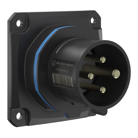 NEO Toestelstekker Recht 16A 4P 9h IP54 230V met veerklem