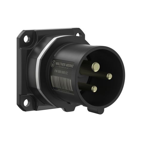 NEO Toestelstekker Recht 16A 3P 1h IP54 1000V met veerklem