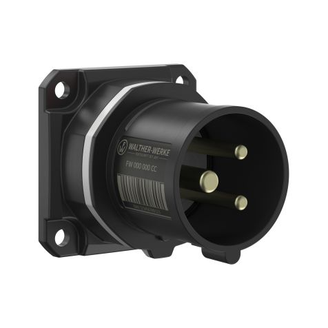 NEO Toestelstekker Recht 16A 3P 3h IP54 1000V met veerklem