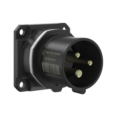 NEO Toestelstekker Recht 16A 3P 5h IP54 1000V met schroefaansluiting
