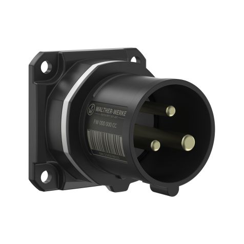 NEO Toestelstekker Recht 16A 3P 8h IP54 1000V met veerklem