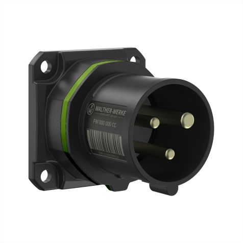 NEO Toestelstekker Recht 16A 3P 10h IP54 >50-500V met schroefaansluiting