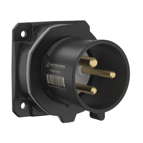 NEO Toestelstekker Recht 32A 3P 1h IP54 1000V met veerklem