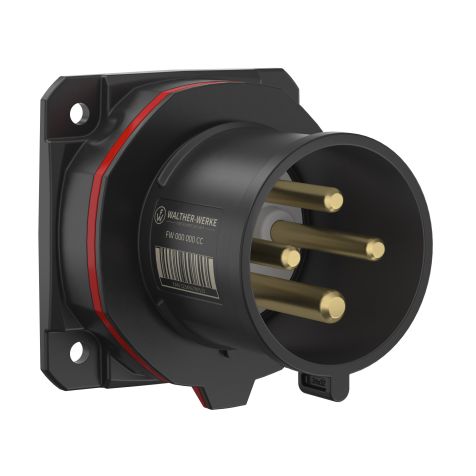 NEO Toestelstekker Recht 32A 4P 6h IP54 400-440V met veerklem