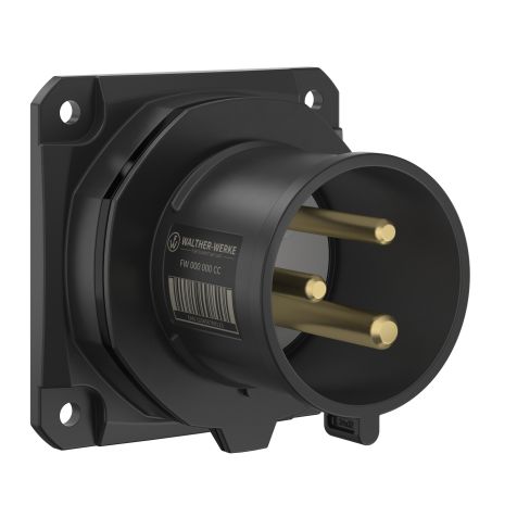 NEO Toestelstekker Recht 32A 3P 7h IP54 500V met veerklem