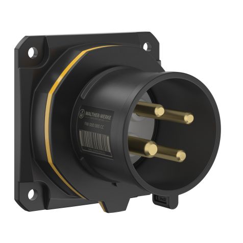 NEO Toestelstekker Recht 32A 4P 4h IP54 130V met veerklem