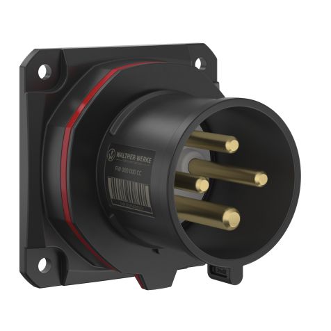 NEO Toestelstekker Recht 32A 4P 6h IP54 400-440V met veerklem