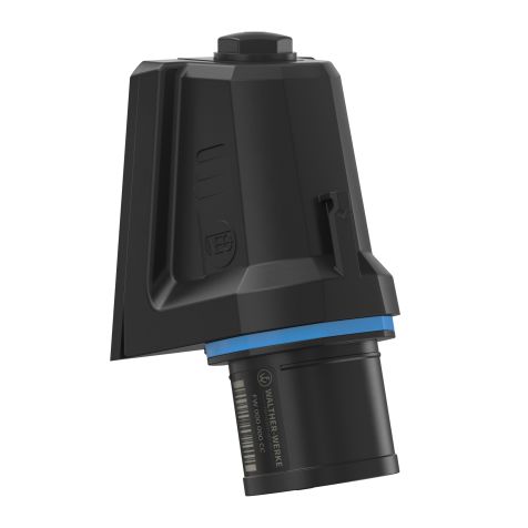 NEO Socle connecteur mural Incliné 16A 3P 6h IP54 230V avec pince à ressort