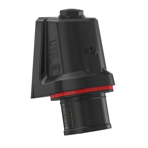 NEO Socle connecteur mural Incliné 16A 4P 6h IP54 400-440V avec pince à ressort