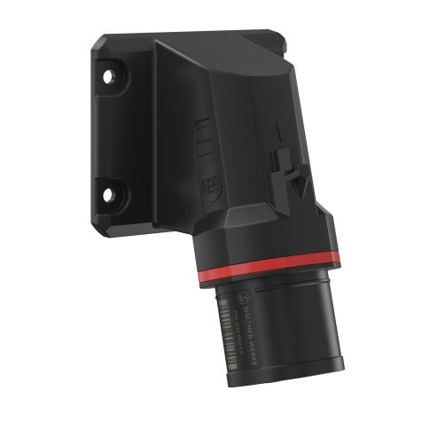 NEO Socle connecteur mural Incliné 16A 3P 9h IP54 400-440V avec connexion à vis