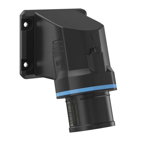 NEO Toestelstekker Schuin 16A 4P 9h IP54 230V met veerklem