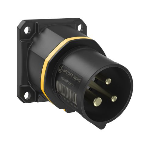 NEO Toestelstekker Schuin 16A 3P 4h IP54 130V met schroefaansluiting