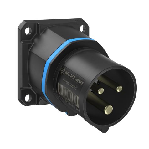 NEO Toestelstekker Schuin 16A 3P 6h IP54 230V met schroefaansluiting