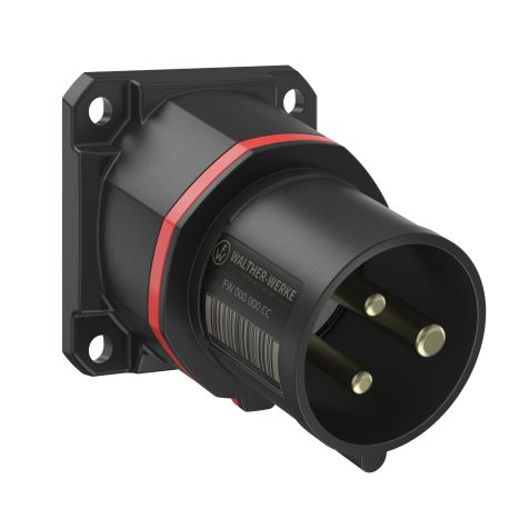 NEO Toestelstekker Schuin 16A 3P 9h IP54 400-440V met veerklem