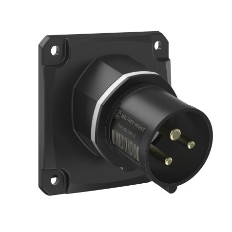NEO Toestelstekker Schuin 16A 3P 1h IP54 1000V met schroefaansluiting