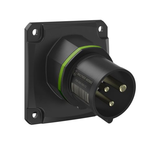 NEO Toestelstekker Schuin 16A 3P 10h IP54 >50-500V met veerklem