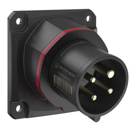NEO Toestelstekker Schuin 16A 4P 11h IP54 400-440V met veerklem