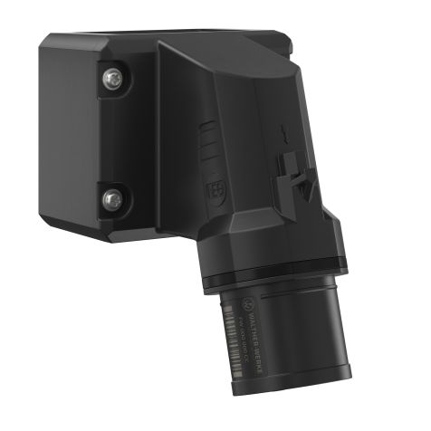 NEO Toestelstekker Schuin 16A 3P 7h IP54 500V met schroefaansluiting en draaivoet