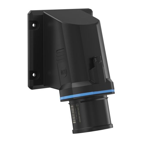 NEO Toestelstekker Schuin 32A 4P 9h IP54 230V met veerklem