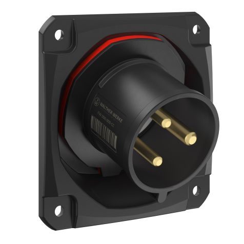 NEO Toestelstekker Schuin 32A 3P 9h IP54 400-440V met veerklem