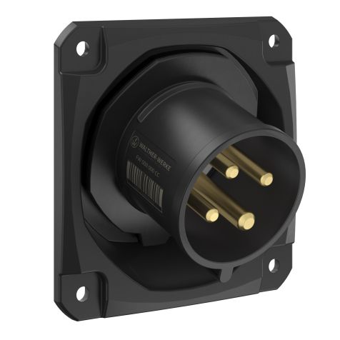 NEO Toestelstekker Schuin 32A 4P 7h IP54 500V met veerklem
