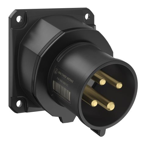 NEO Toestelstekker Schuin 32A 4P 7h IP54 500V met veerklem