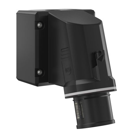 NEO Toestelstekker Schuin 32A 3P 1h IP54 1000V met veerklem en draaibare voet