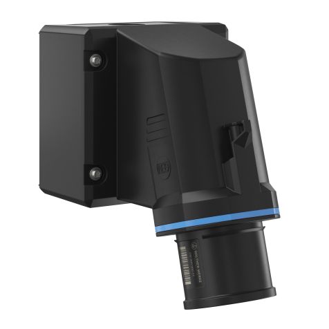 NEO Toestelstekker Schuin 32A 3P 6h IP54 230V met veerklem en draaibare voet