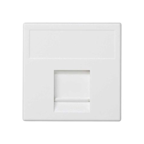 K45 Plaque VDM plate avec volet 1 x RJ 45 Belden CDTÂ® NORDx