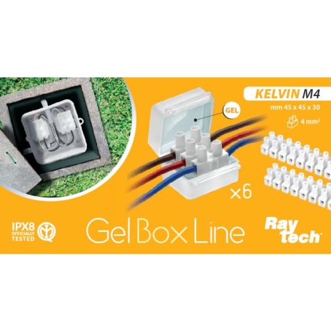 KELVIN M4 GelBox Line IPX8/IMQ 52x53x29 (1 kit)
