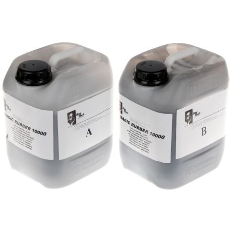 Magic Rubber 10 in jerrycan IP68 (2 jerrycans van 5kg, 1 maatbeker, 1 mengstaaf)